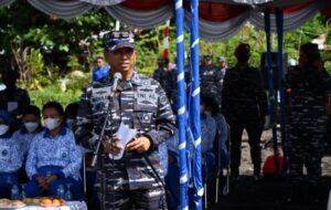 (Danlantamal) VIII Manado Laksamana Pertama TNI Nouldy J. Tangka